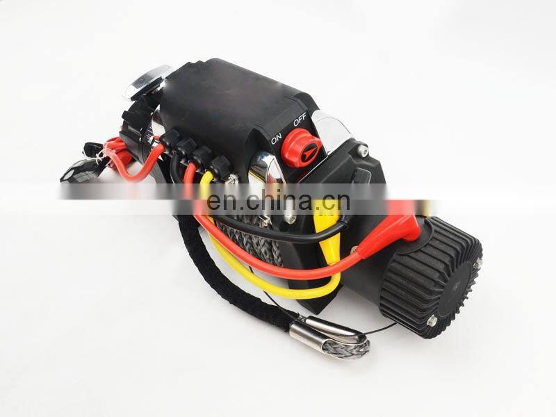 IP68 12500lbs Nylon rope Winch Capstan for Jeep Wrangler JK JL Offroad accessories
