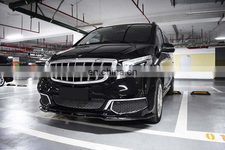 Top Quality Modify V900 For Mercedes-benz V-class Vito W447 Body Kit Front Rear Bumper & Lip Hood Headlights Taillights