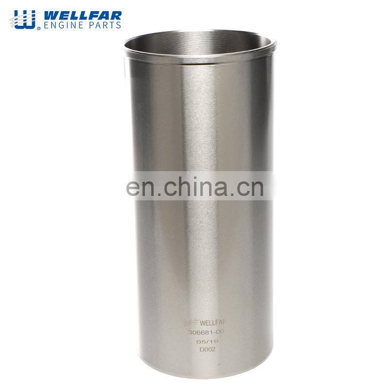 Engine part cylinder liner OE number 31358339 semi-finished for PERKINS 4.236/6.354