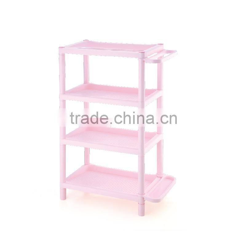 4 layer high quality plastic shoe &umbrella storage rack