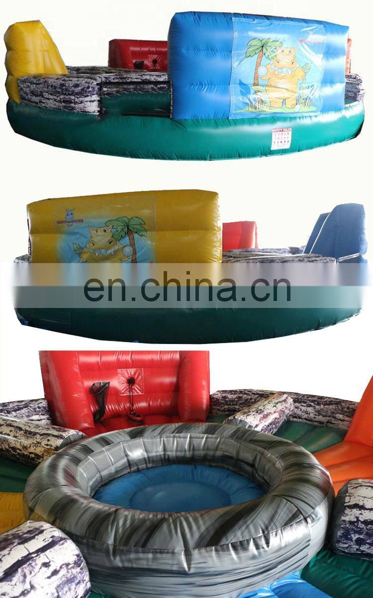 Inflatable Hungry Hippo Chow Down Game Juegos Inflables Human Hungry Hippos Inflatable Games for Adults Sale