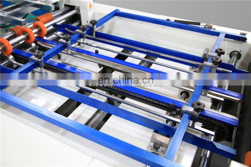 UTM850B underwear shirt medicine Automatic paper cardboard box Window patching Machine