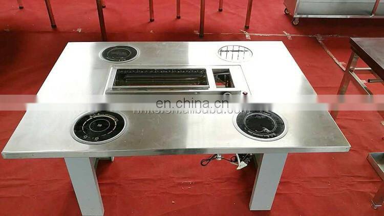 Steel ring turn BBQ pits /meat skewer machine with best price for sale