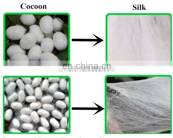 silkworm cocoon removal pupa machine silkworm cocoon spinning machine