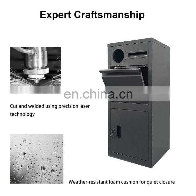 Anti-theft Design  Smart Parcel Box Product Residential Package Delivery Mailbox
