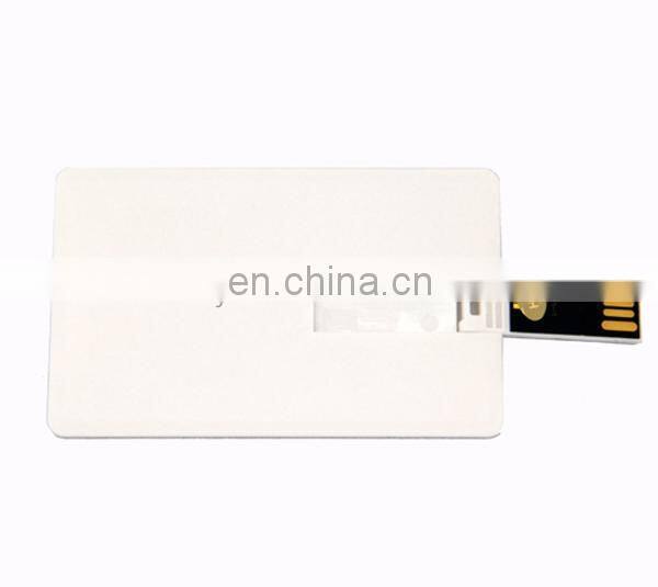 Credit Card Shaped Flash USB Drive