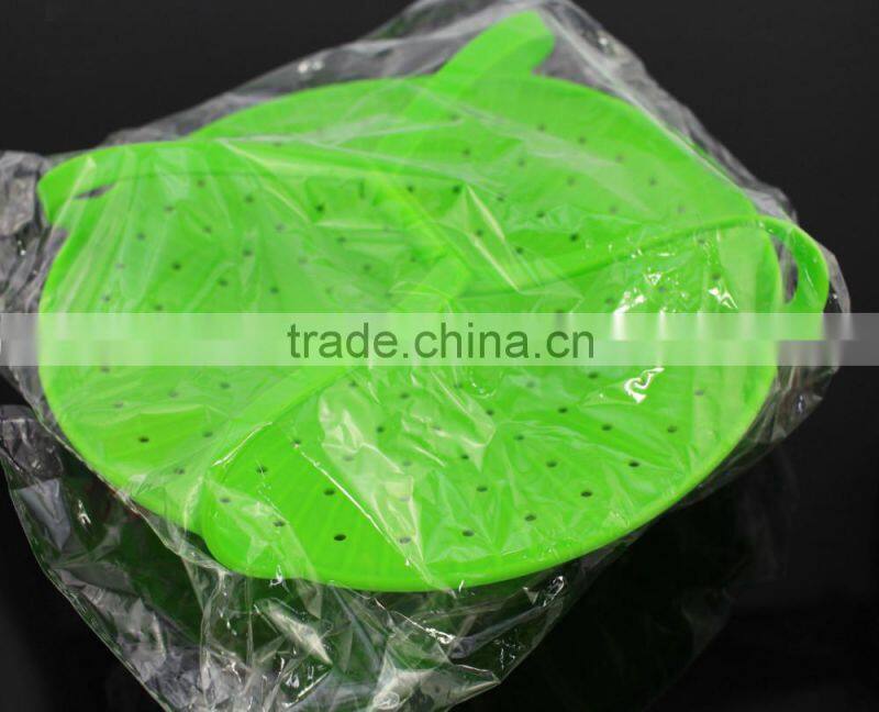 Food Silicone Steamer with Handles Corn Steamer