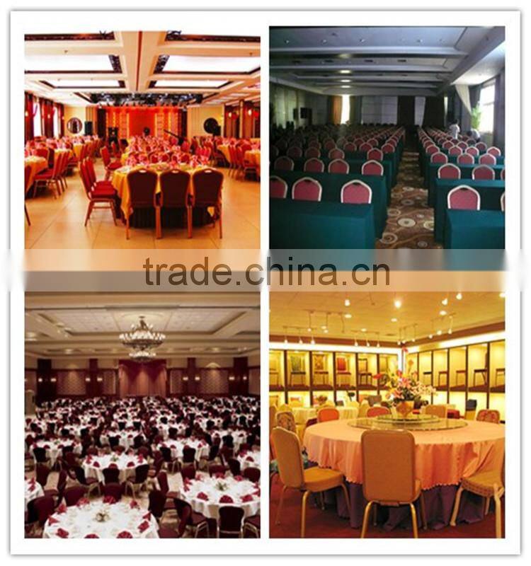 Wholesale hotel cheap stackable aluminum dinning chair