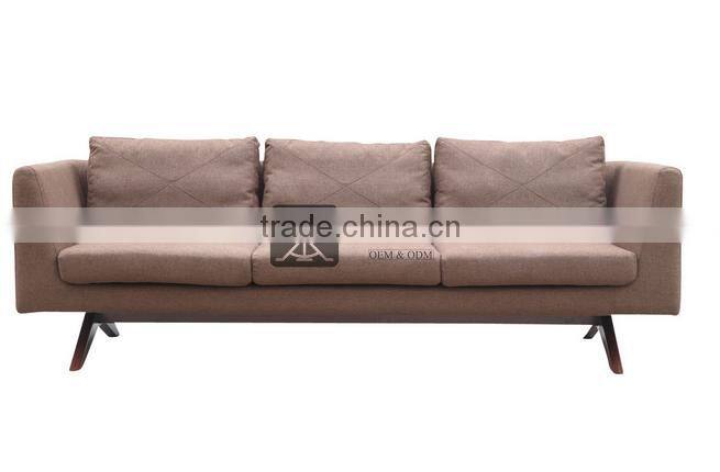 SF-204 Custom Design 3 Seat Fabric Sofa Room Furniture