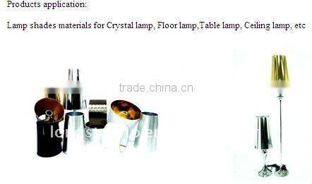 Metallic Decoration PU Leather