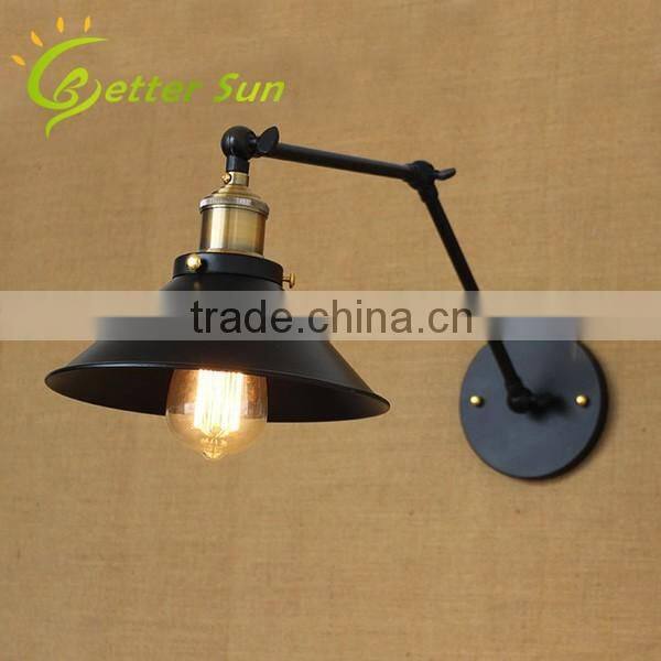 Adjustable Machine Arm Chrome Finished Corridor Wall light for Home