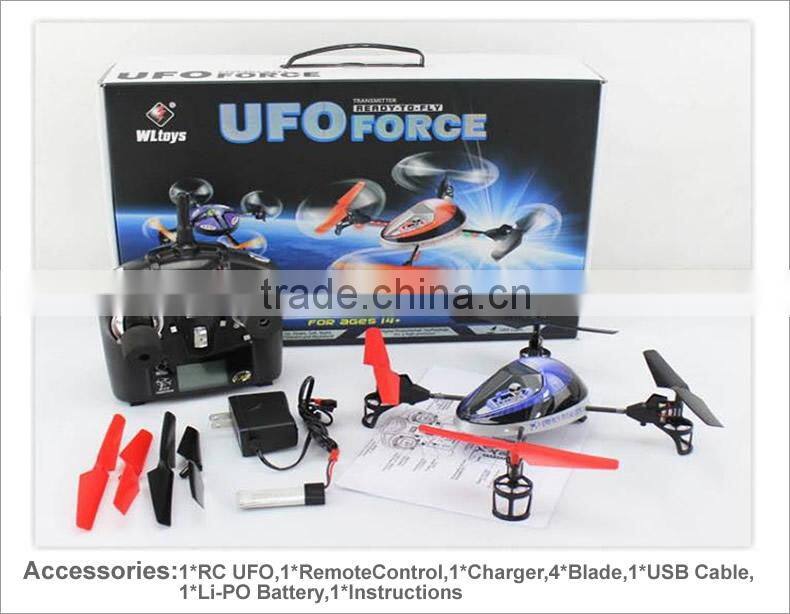 China Manufacture WL V949 2.4G 4 CH 3 axis UFO RC Helicopter with gyro