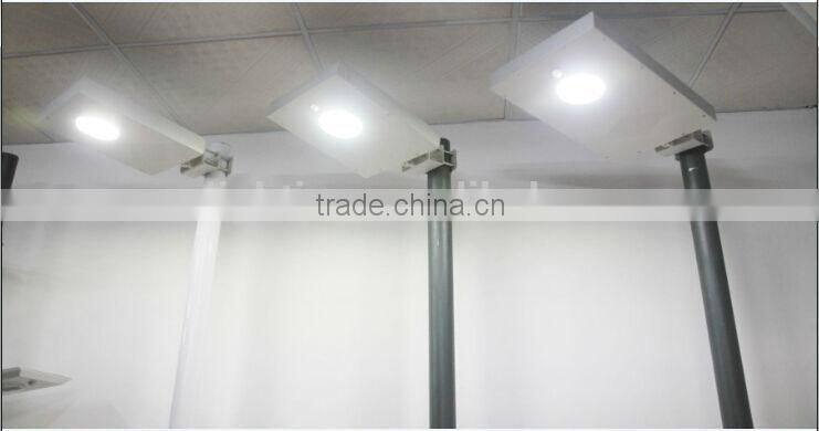 12w green saving all in one solar led street light with bridgelux chip and CE ROHS IP65 approved