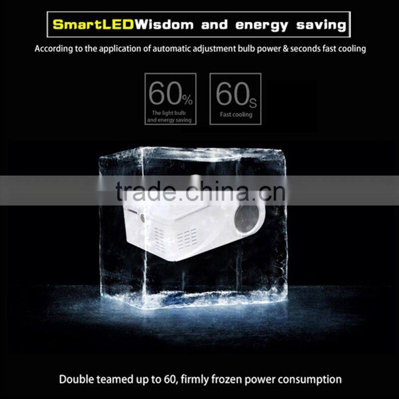 New Hot X6 MiNi LCD Home Theater Projector with 480*320p TV Function SD/VGA/HDMI/USB Port Better