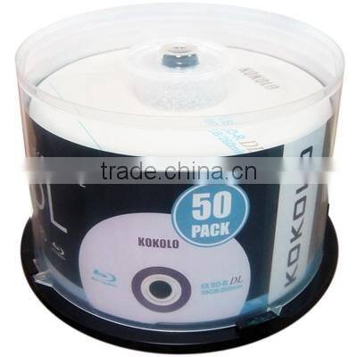 Blank Bluray Disc Recordable 6X 50GB BD R