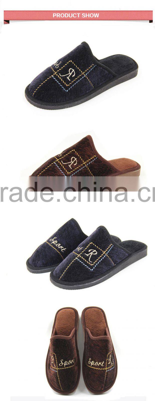 Wholesale Price quiet indoo outdoor slippers for man