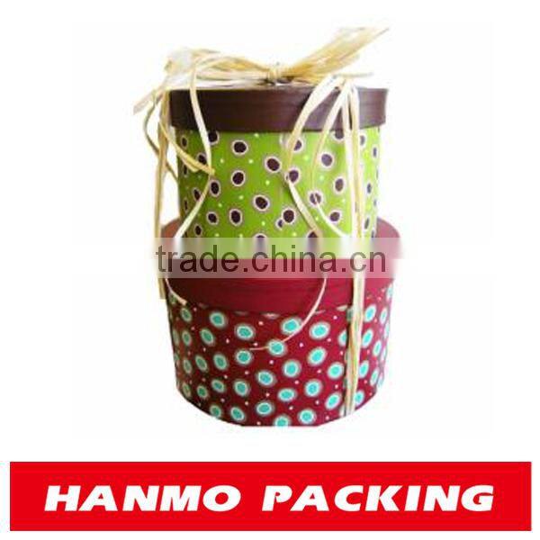 OEM bottom & lid round tube handcraft factory price