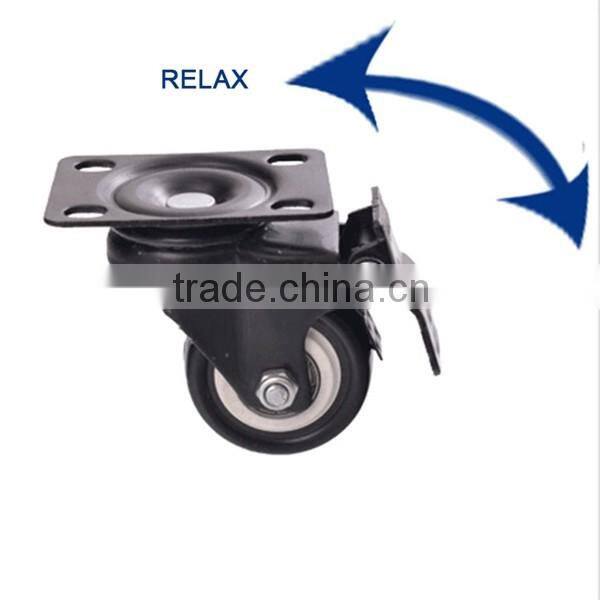 2 inch brake furniture caster