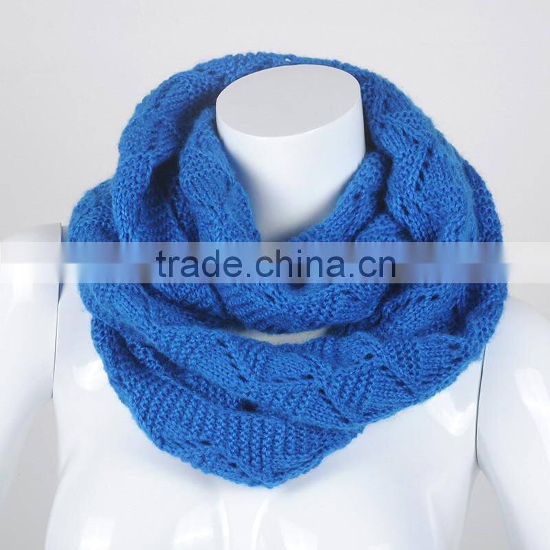 High Quality Best Popular 100% Acrylic scarf women Knitted Scarves S4158