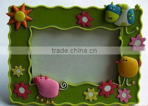 3D embossed cartoon plastic Photo Frame