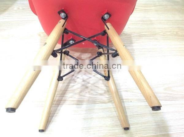 Amazing designer whale-tail-like ABS plastic dining chair,HYL-1010