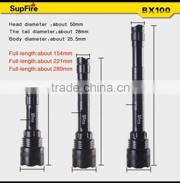 10W Brightness Industrial Torch With 3X18650 Battery