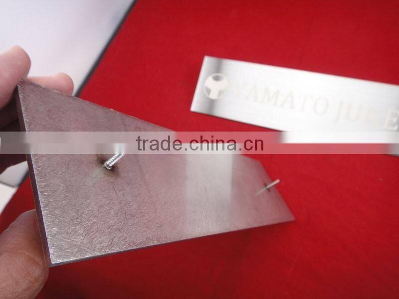 High quality stainless steel door name plate
