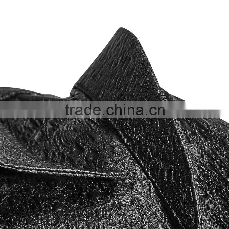 PY-158 PUNK Plus Size Skinny Shrink Leather Fashion Jacket Ladies Blouses