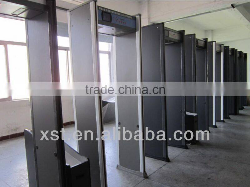 6zone LCD Display Walk Through Metal Detector Manufacturer with high sensitivity(XST-LCD)