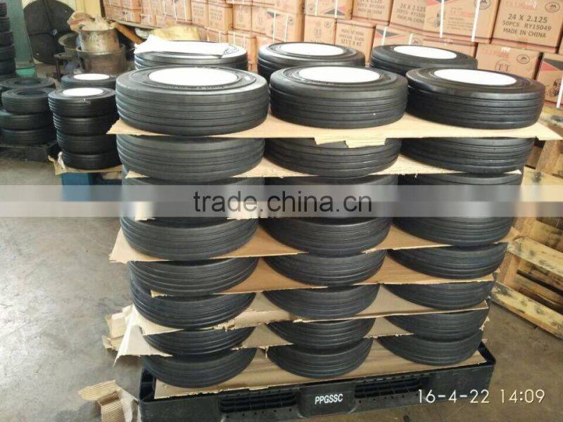 airport cargo carts tires 4.00-8 3.75 with long lasting rubber compound