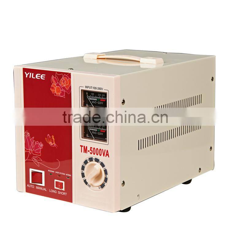 Single phase ac automatic voltage regulator for computer