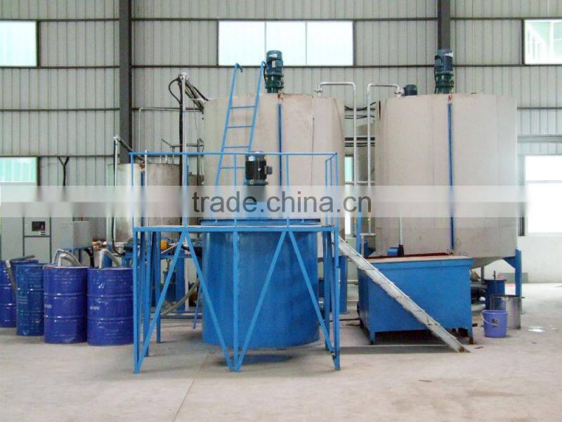 Continuous sponge -on make up foaming machine line