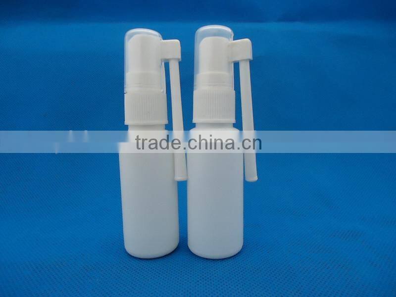 1oz hdpe white mounth spray pump bottle 30ml