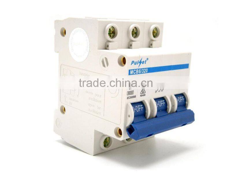 DZ47-100 Series Miniature Circuit breaker electric 3 pole mcb