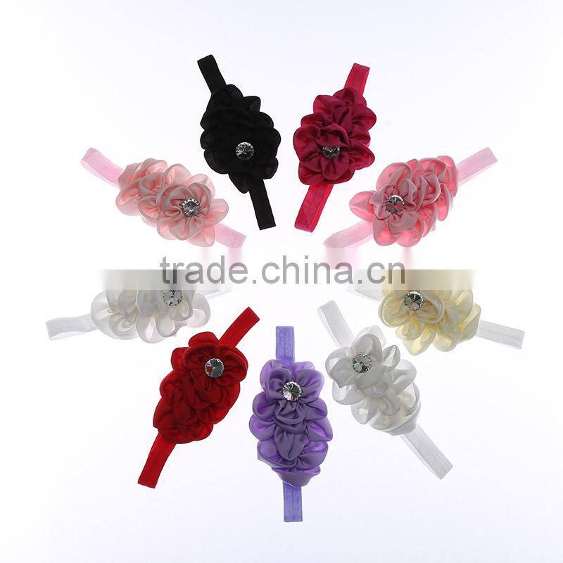 Flower headband sash for Girls new fashion manufacturer Wholesale