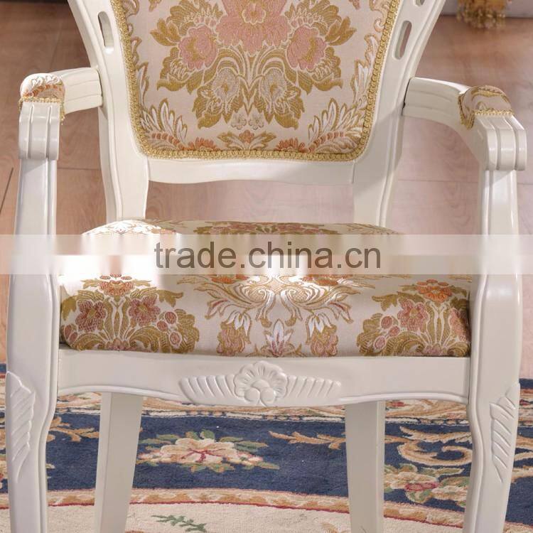 No stackable hotel furniture banquet chair wood arm chair for hotel