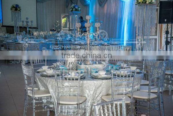 hotel wedding acrylic transparent resin chiavari silla tiffany chair