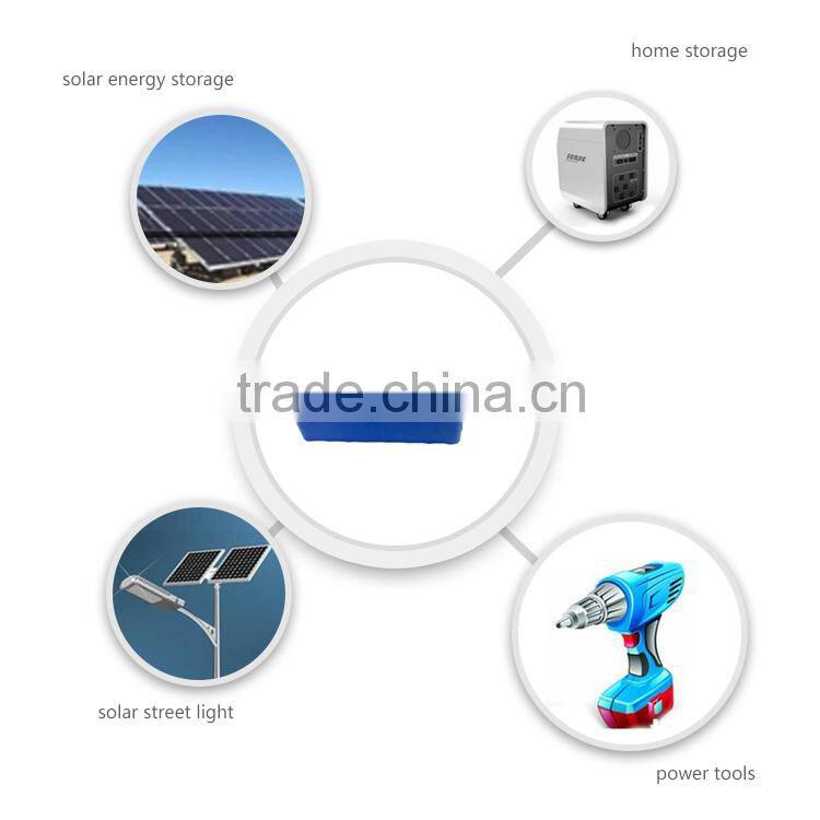 Lifepo4 Rechargeable Lithium Battery 12V 12Ah Pack