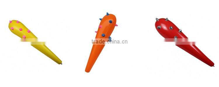 Cheapest High Quality inflatable stick toys,yellow inflatable baseball bat
