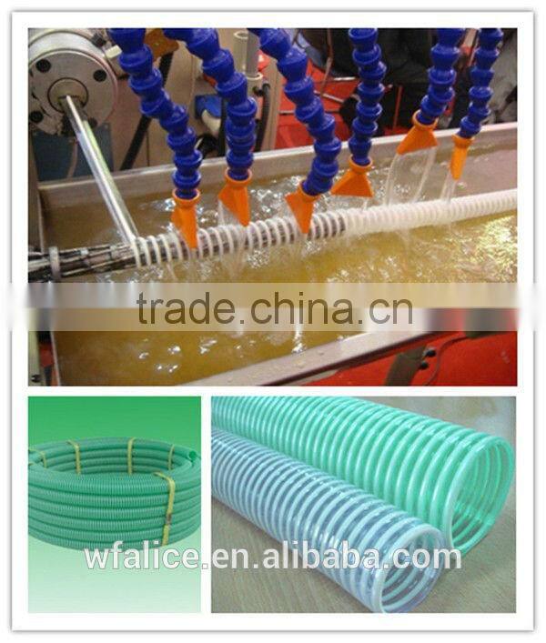 pvc shisha hose/suction hose extrusion line plastic machine