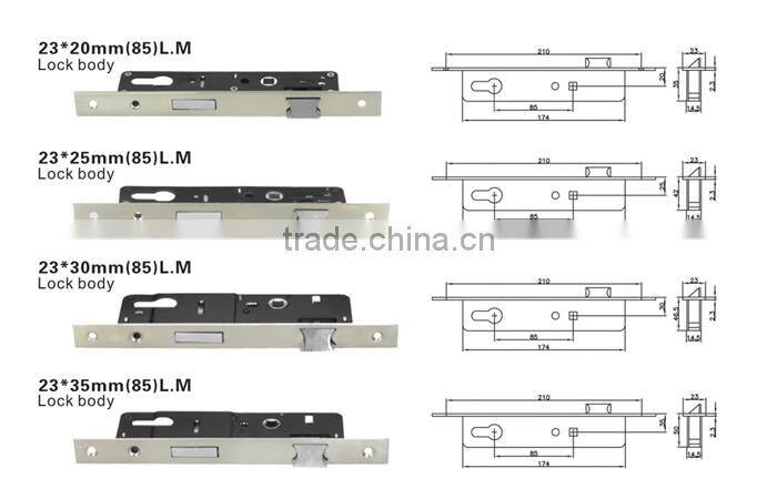 Door Lock with Round Handle