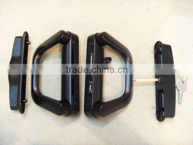 Door Handle Lock, Zinc Door Handle