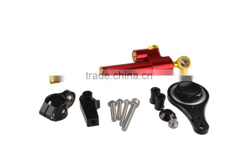 Soto racing - CNC Steering Damper complete Set for KAWASAKI ZX6R (636) 2007 08 w/ bracket kits