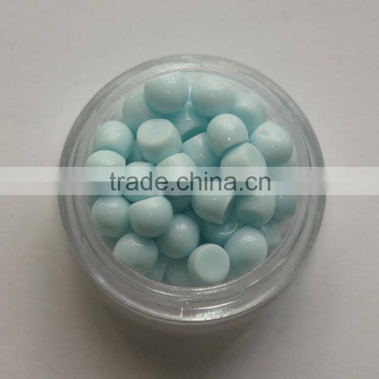 Wholesale Sweet Candy Color Nail Art Design Newest 4mm Flat Back Half Round Resin Ball Beads Pearl Nail Decoration Wheel