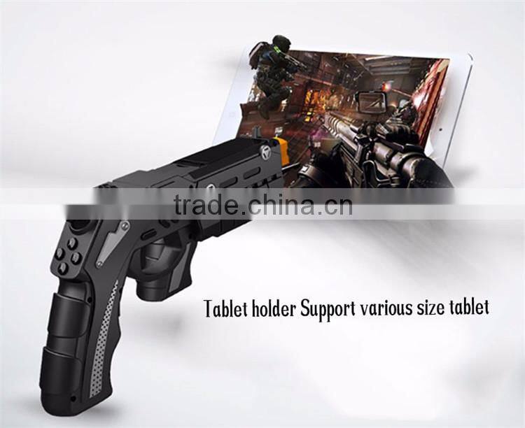 iPega PG-9057 Black Precision Wireless Bluetooth Shooting Game Gun Joysticker Gamepad for PS3 Move Motion Controller