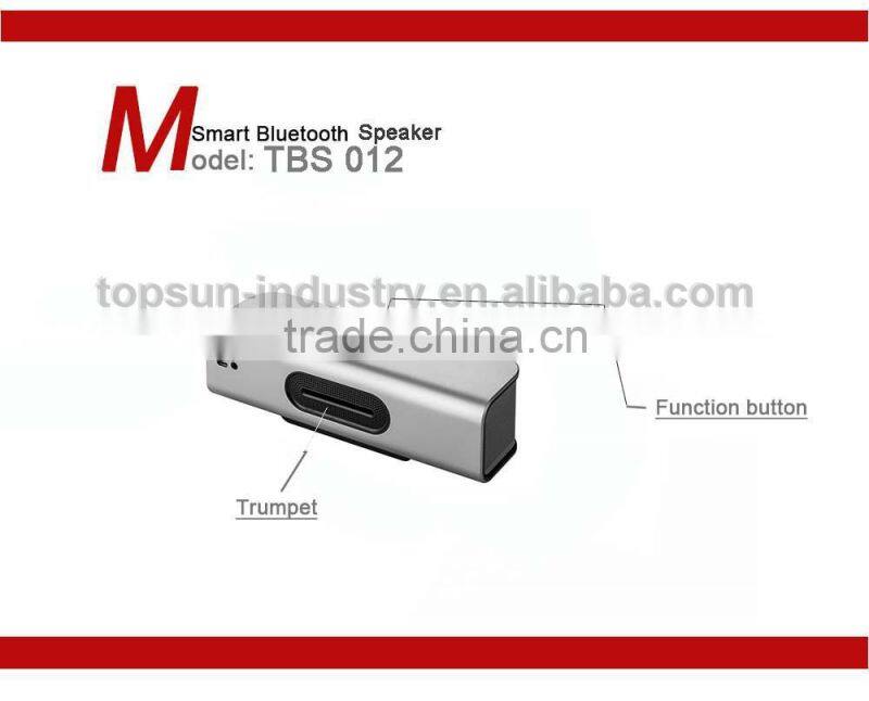 Unique Design! Super Bass HIFI Best Stereo Bluetooth 2015 Speakers With 10W*2 Output, 2000mAh Battery