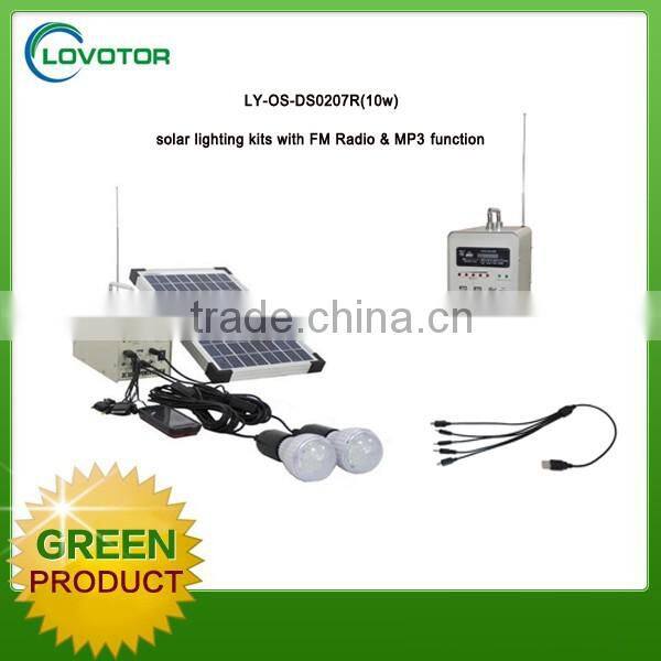 New technology in solar energy lighting solar system Brightest than normal light bulbs