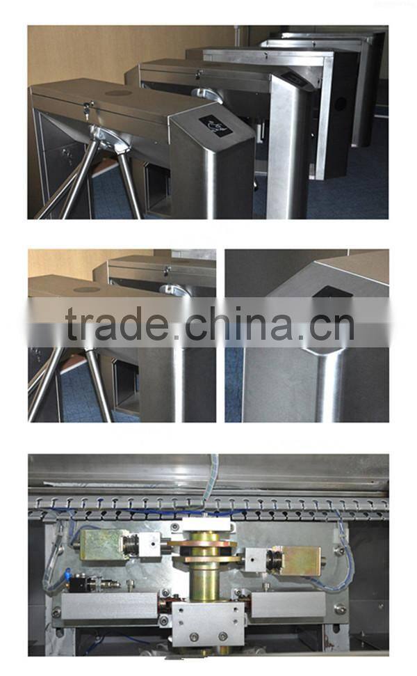 two directional widely used inclined tripod barrier for sale without side and base board