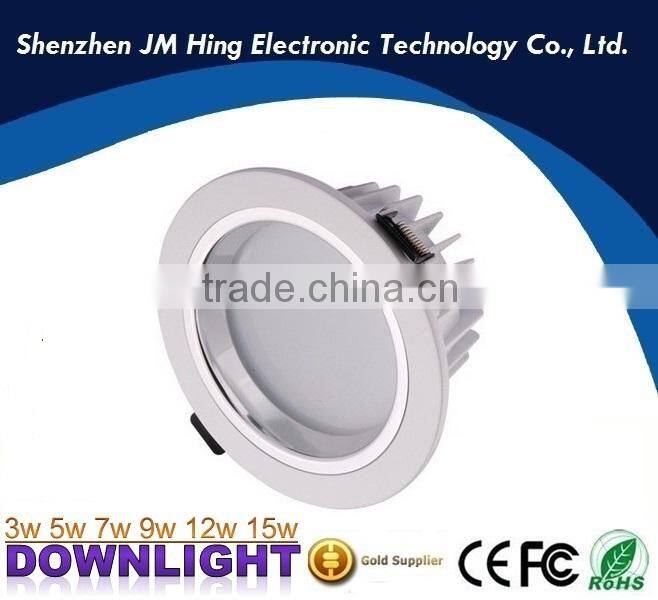 Dimmable.non-dimmable 9w 4inch led recessed downlight