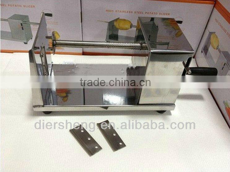 Manual Tornado potato machine, potato spiral cutting machine,potato cutter machine